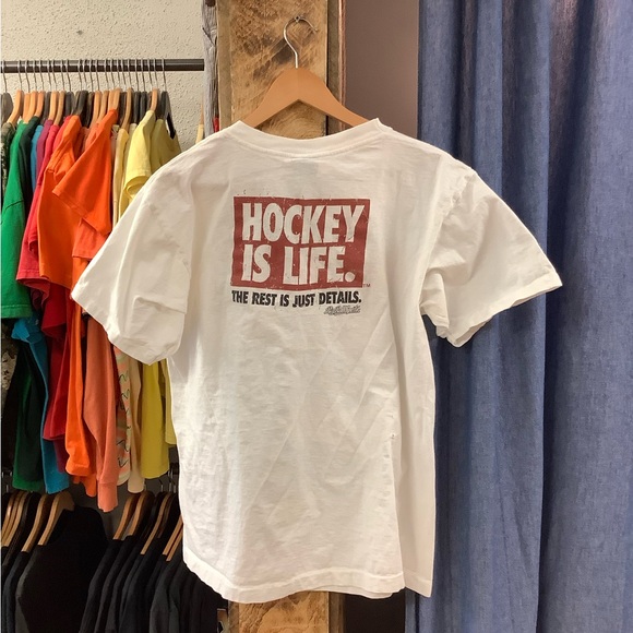 Vintage big ball sports graphic white t-shirt - Picture 2 of 2